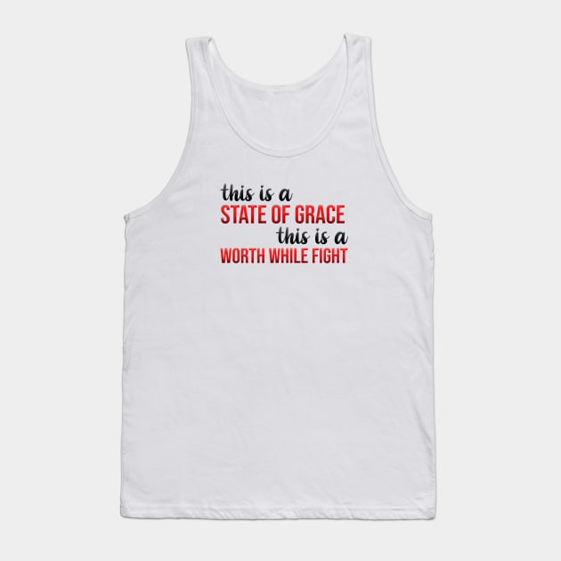 state of grace (taylors version) Tank Top by sadieillust